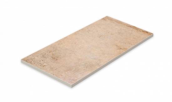 Террасная напольная плитка STROEHER Gravel Blend 961 brown, размер 794x394x20