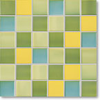 Керамическая мозаика Agrob Buchtal Plural 47x47x6,5 мм, цвет Farbraum kraftvall 5510